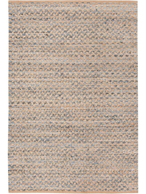 Cape Cod Blue/natural Area Rug