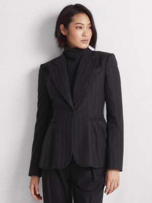 Arding Striped-jacquard Jacket