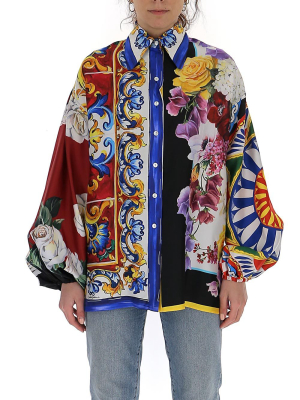 Dolce & Gabbana Foulard Print Shirt