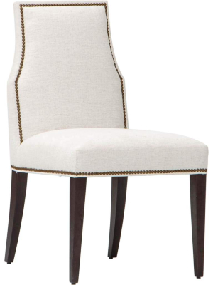 Oliver Side Chair, Nomad Snow