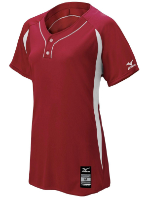 Mizuno Women's Elite 2-button Game Jersey