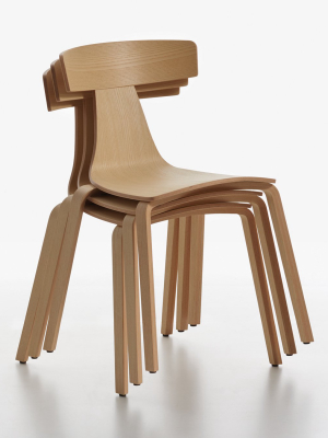 Remo Stackable Wood Dining Chair