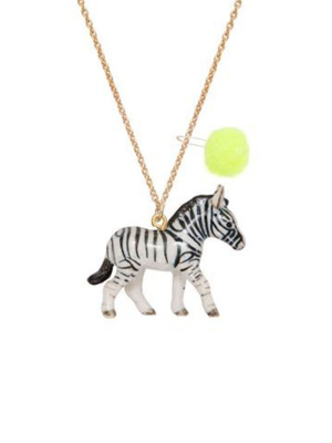 Zebra Necklace