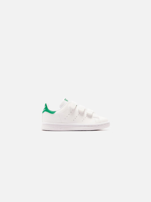 Adidas Kids Stan Smith Cf C - Footwear White / Green