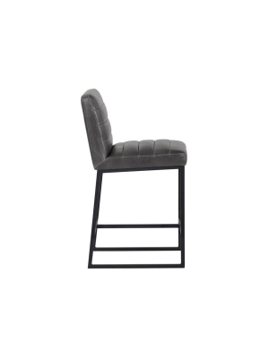 Spyros Counter Stool - Overcast Grey