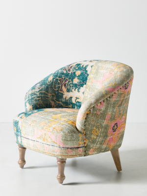 Rug-printed Simon Accent Chair