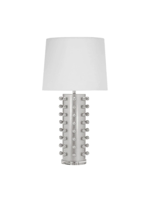 Ball Studded Table Lamp In Various Colors