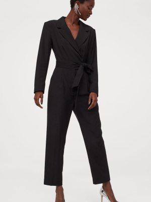 Tuxedo Jumpsuit