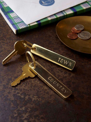 Town & Country Key Chain Pair