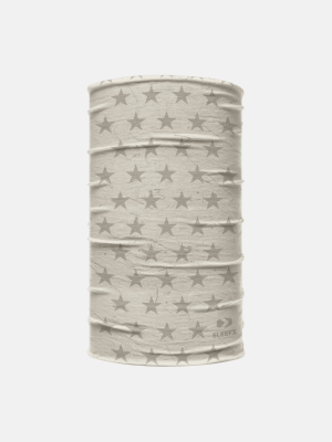 Stars Cream Neck Gaiter