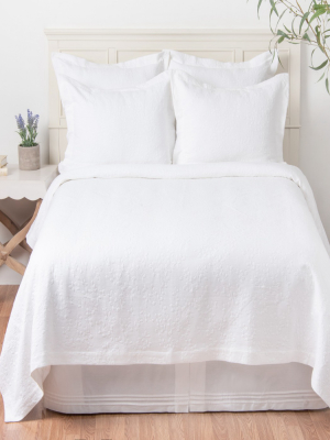 C&f Home Jardin Matelasse Full/queen Coverlet