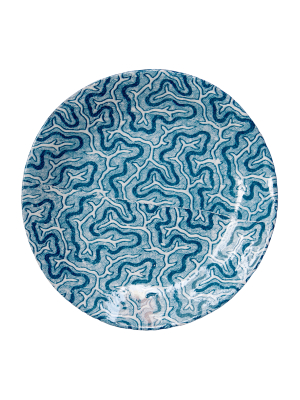 Blue Coral Saucer