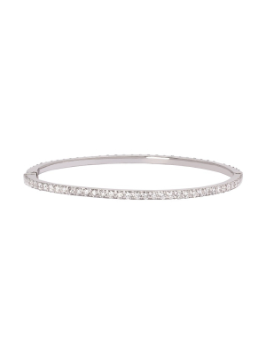 Diamond Cuff - White Gold