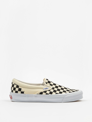 Vans Vault Og Classic Slip On Lx W - Checkerboard