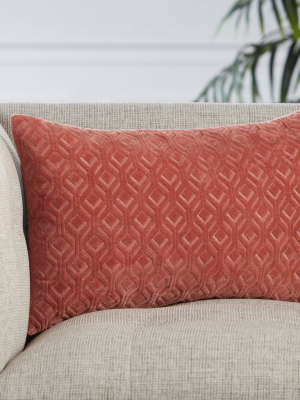 Colinet Trellis Pillow In Pink