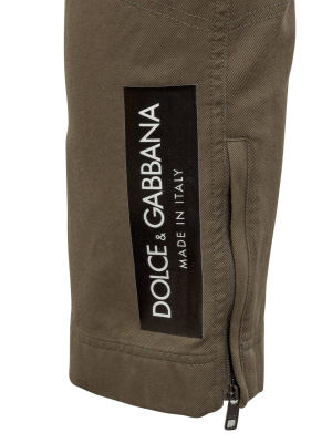 Dolce & Gabbana Pocket Detailed Straight Leg Trousers