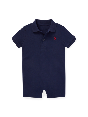 Cotton Interlock Polo Shortall