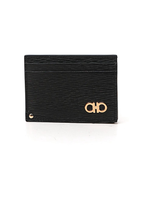 Salvatore Ferragamo Gancini Id Window Cardholder