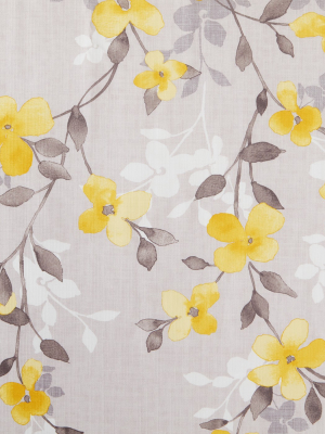 Spring Garden Shower Curtain Gray - Saturday Knight Ltd.