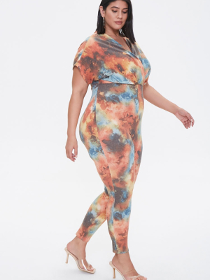 Plus Size Cloud Wash Jumpsuit