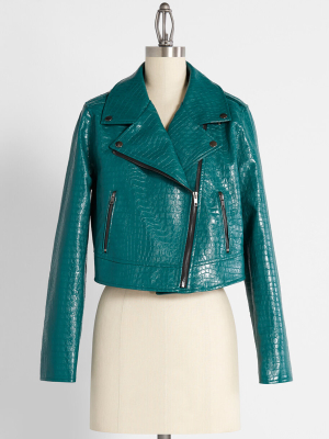 Crocodile Rock Moto Jacket