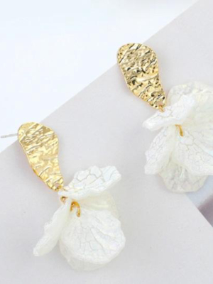 Layered Flower Earrings