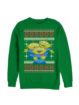 Men's Toy Story Ugly Christmas Alien Sweatshirt