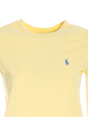 Polo Ralph Lauren Logo Embroidered T-shirt