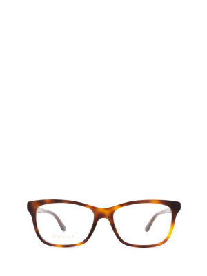 Gucci Eyewear Square Framed Glasses