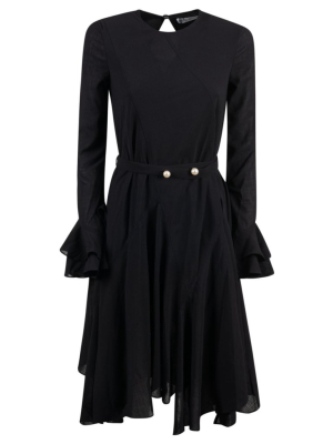 Jw Anderson Pleated Midi Dress