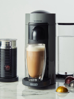 Nespresso ® By De'longhi ® Grey Vertuoplus Coffee And Espresso Machine With Aeroccino