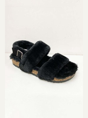 Benefit Faux Fur Sandal