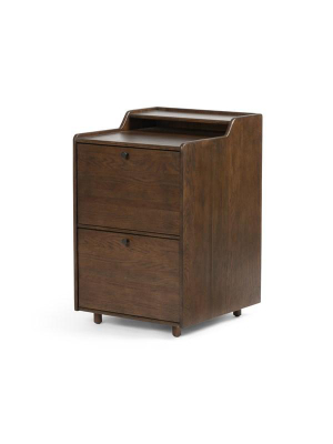 Moreau Filing Cabinet-dark Toasted Oak