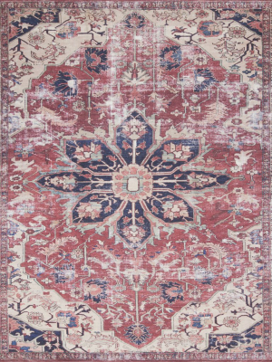 Lucca Rust Ivory Rug