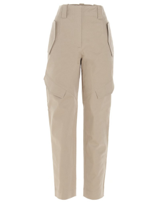 Alberta Ferretti Pocket Detail High-waisted Pants