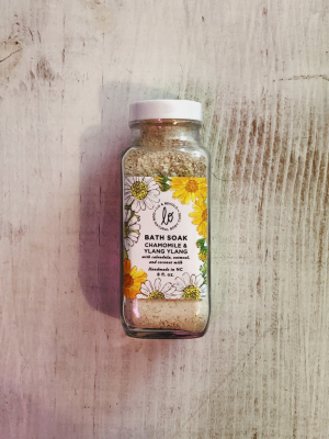 Chamomille & Ylang Ylang Bath Soak Jar