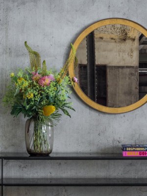 Charcoal Sofa Console - 2 Shelves