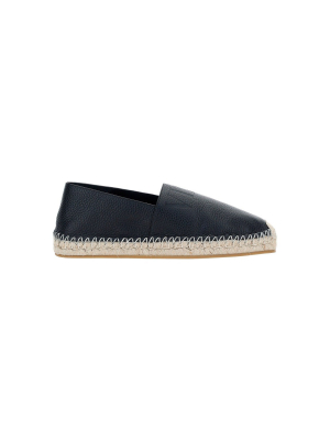 Valentino Vltn Debossed Espadrilles