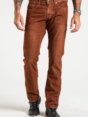 Barfly Slim Corduroy In Rust