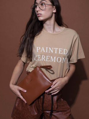 Painted Ceremony T-shirt - Beige