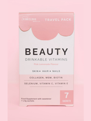 Pink Cloud Beauty Drinkable Vitamins 7 Pack