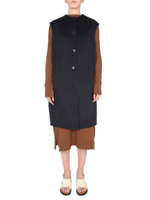 Marni Sleeveless Buttoned Coat