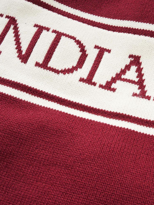 Indiana Varsity Stripe Sweater