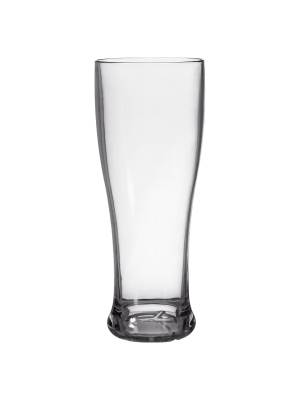 Creativeware Set Of 8 Pilsner Glasses 22oz Acrylic