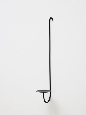 Single Armed Iron Candle Holder