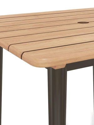 Jaren Outdoor Square Dining Table