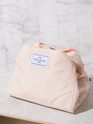 The Flat Lay Co Blush Pink Makeup Bag