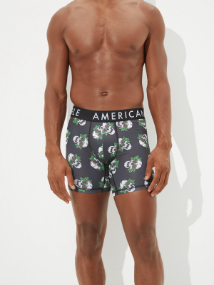 Aeo Rose Skull 6" Flex Boxer Brief