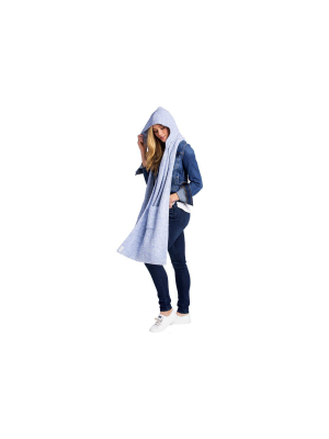 Softies Women's Hooded Marshmallow Scarf