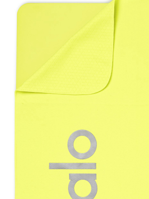 Grounded No-slip Towel - Highlighter